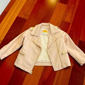Faux leather jacket